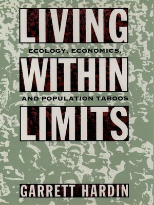 cover image of Living within Limits